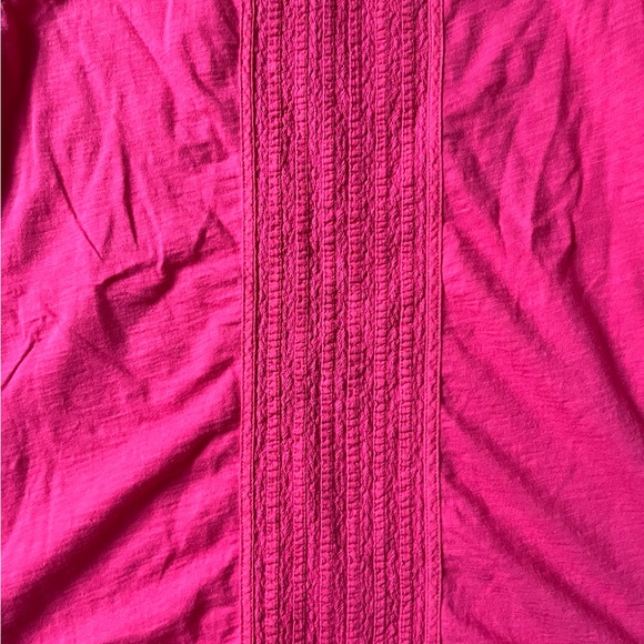 White Stuff Pink Sleeveless T-shirt Size 16 UK Buttoned Back Excellent Condition - Picture 2 of 8